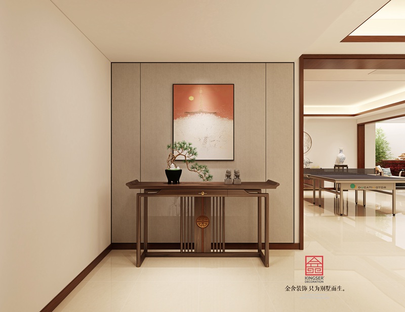 御河上院中式風格別墅裝修設(shè)計