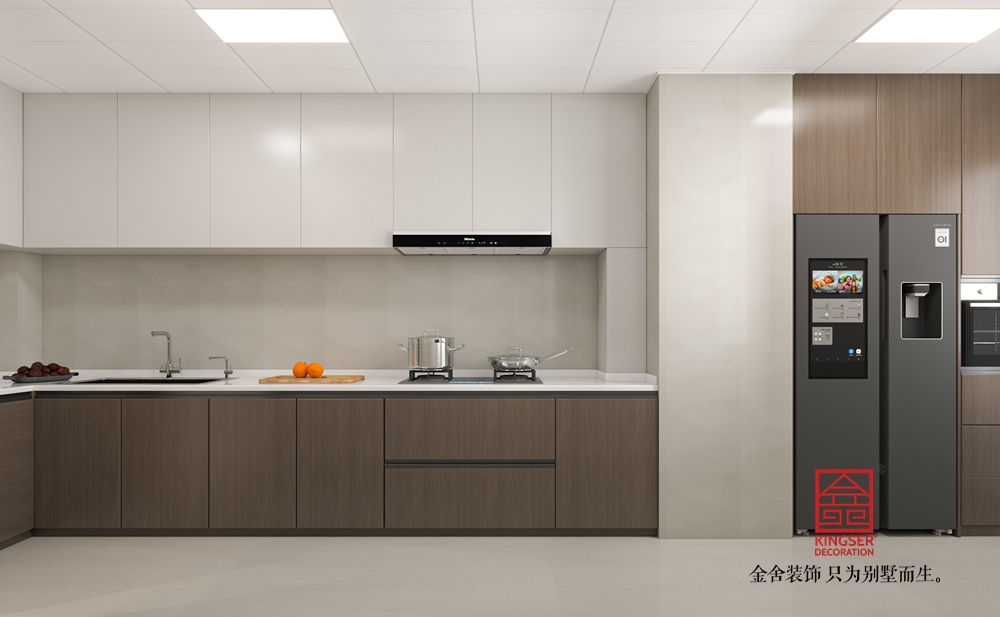 維多利亞158平米極簡風格裝修-廚房